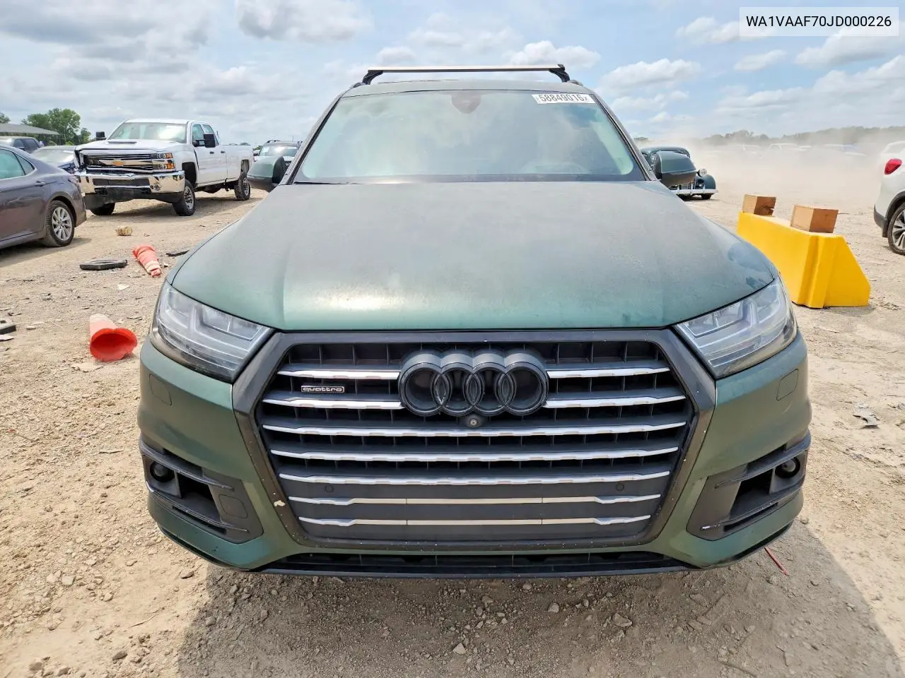 2018 Audi Q7 Prestige VIN: WA1VAAF70JD000226 Lot: 58849016