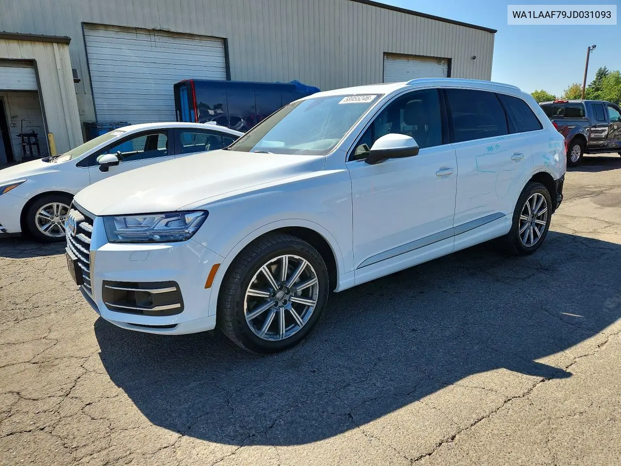 2018 Audi Q7 Premium Plus VIN: WA1LAAF79JD031093 Lot: 58955246
