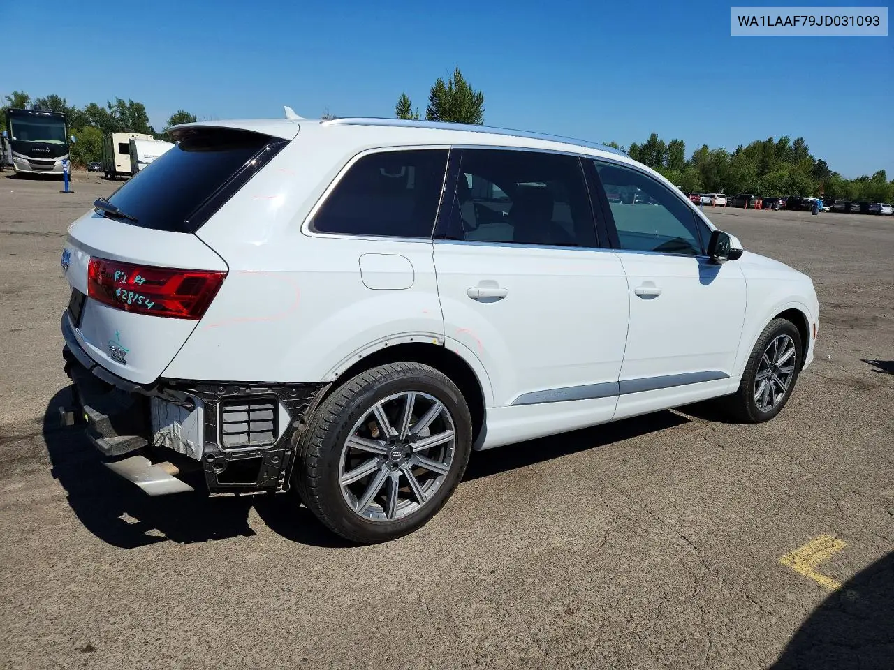 2018 Audi Q7 Premium Plus VIN: WA1LAAF79JD031093 Lot: 58955246