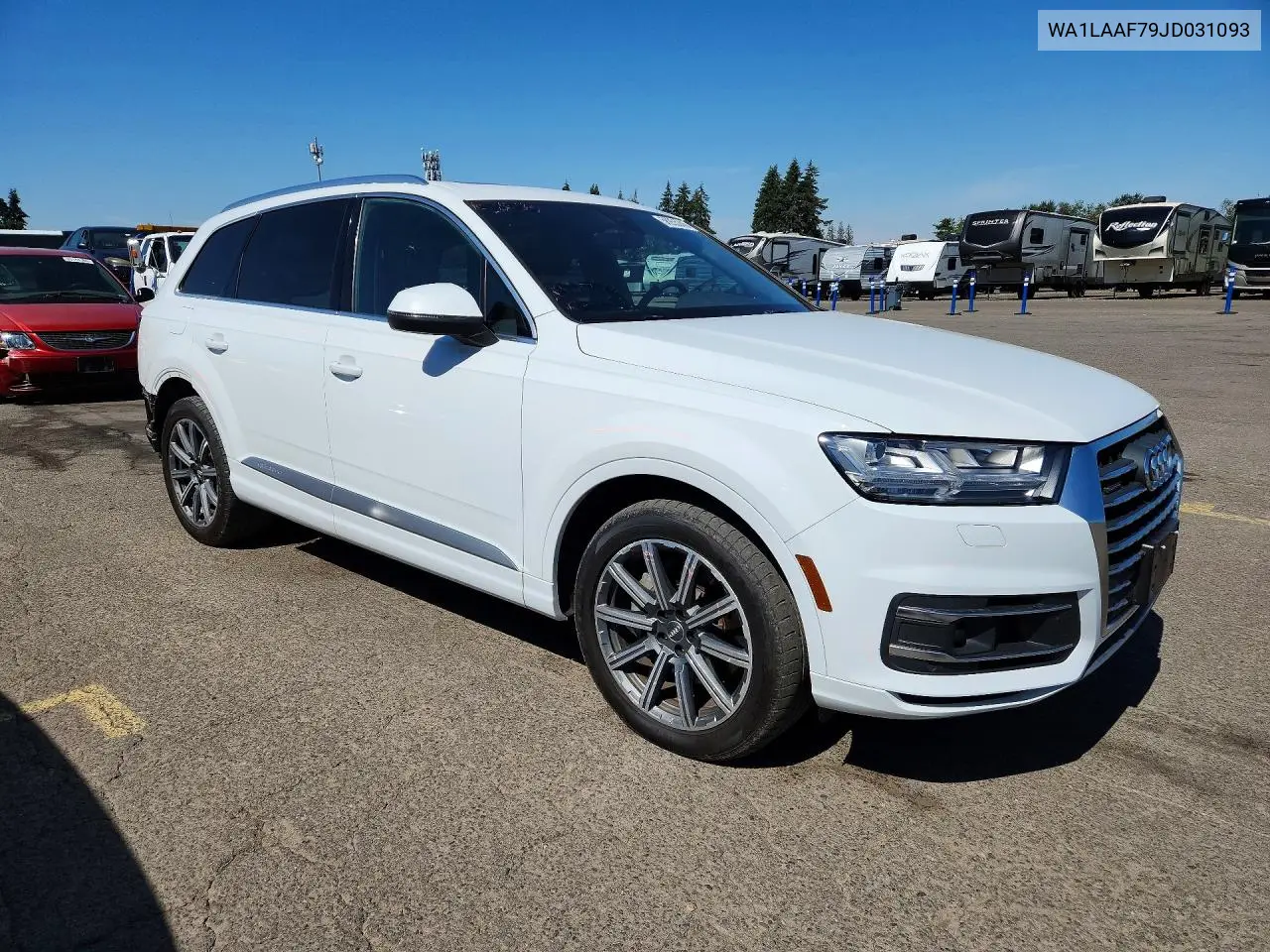 2018 Audi Q7 Premium Plus VIN: WA1LAAF79JD031093 Lot: 58955246