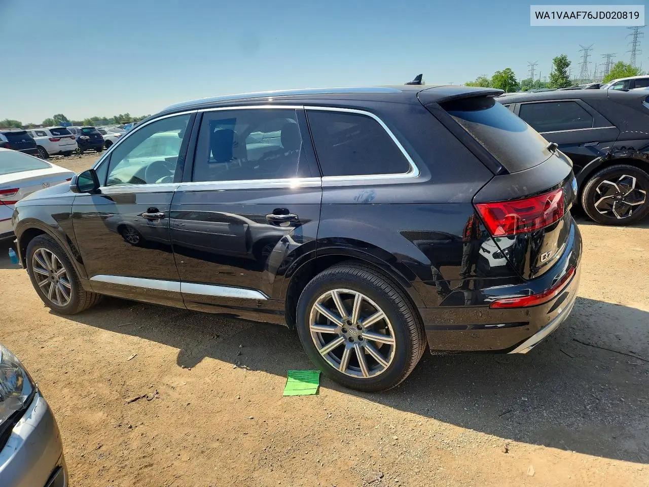 2018 Audi Q7 Prestige VIN: WA1VAAF76JD020819 Lot: 59613606