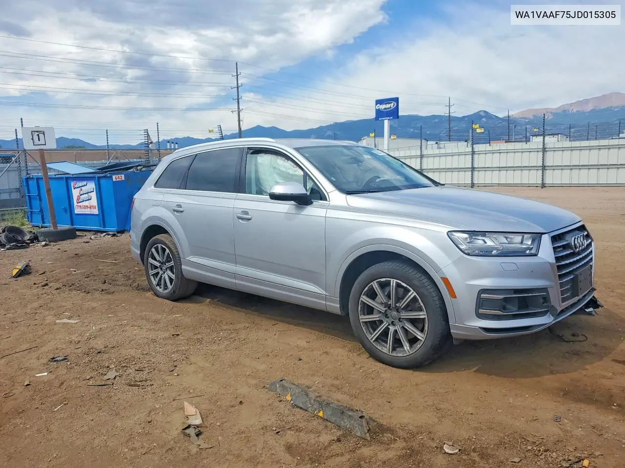 2018 Audi Q7 Prestige VIN: WA1VAAF75JD015305 Lot: 60005366