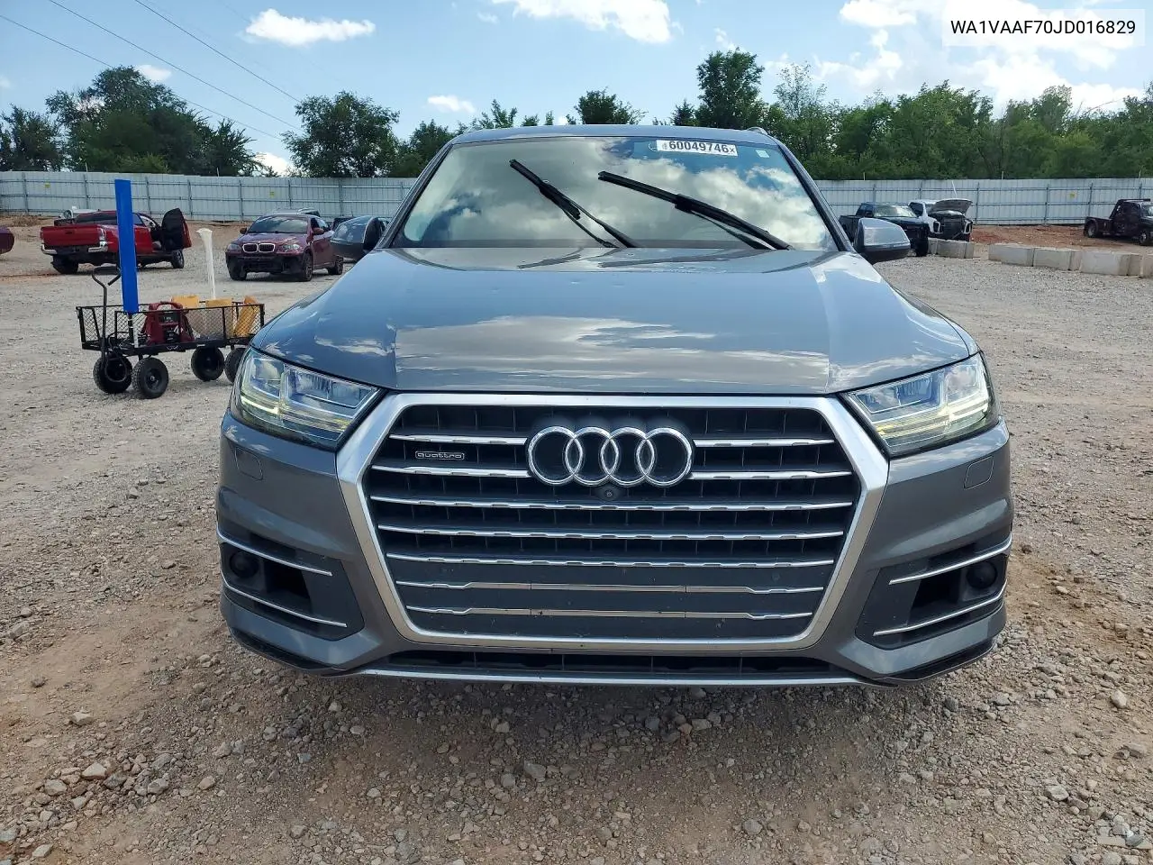 2018 Audi Q7 Prestige VIN: WA1VAAF70JD016829 Lot: 60049746