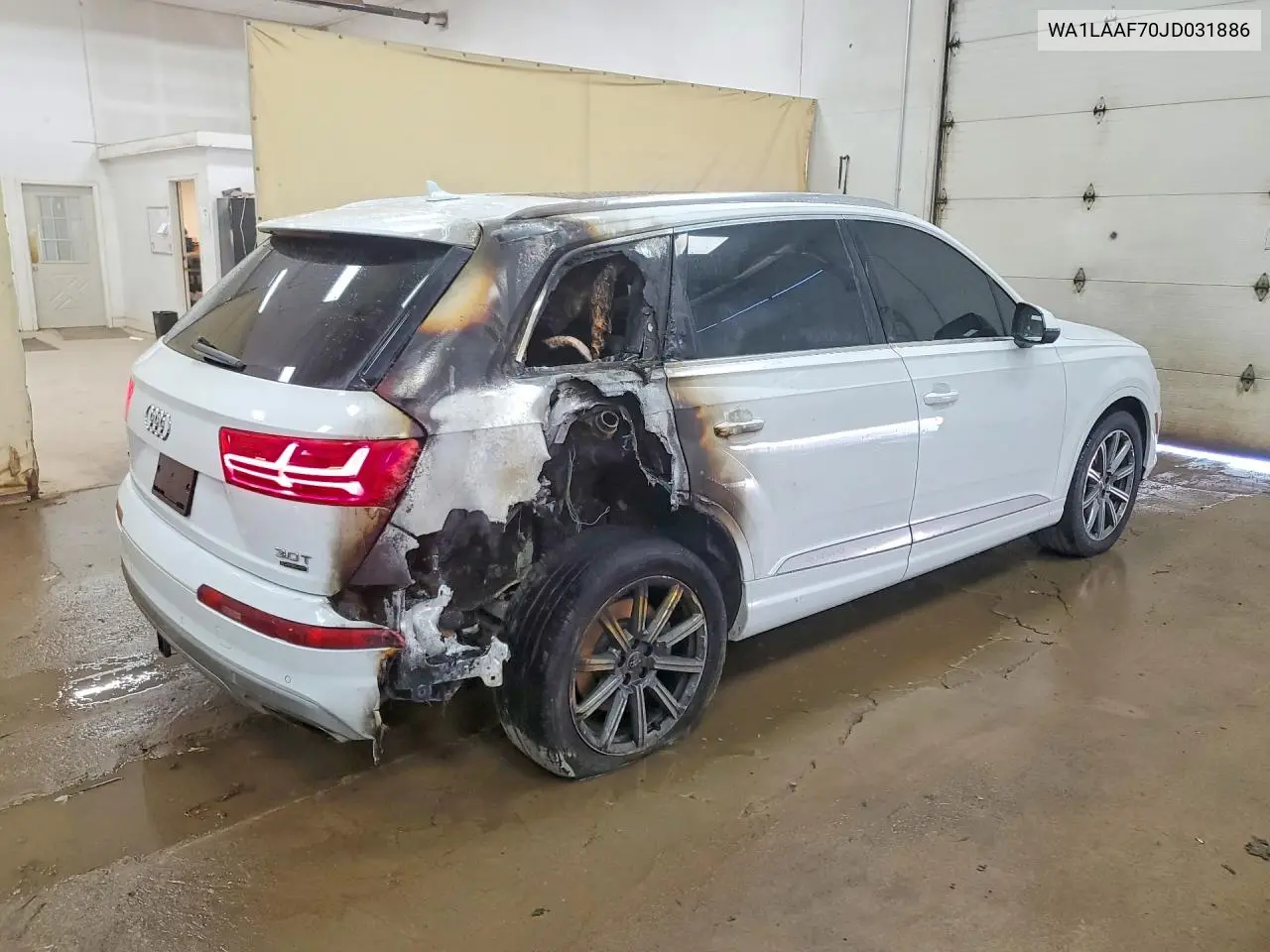 2018 Audi Q7 Premium Plus VIN: WA1LAAF70JD031886 Lot: 60260876