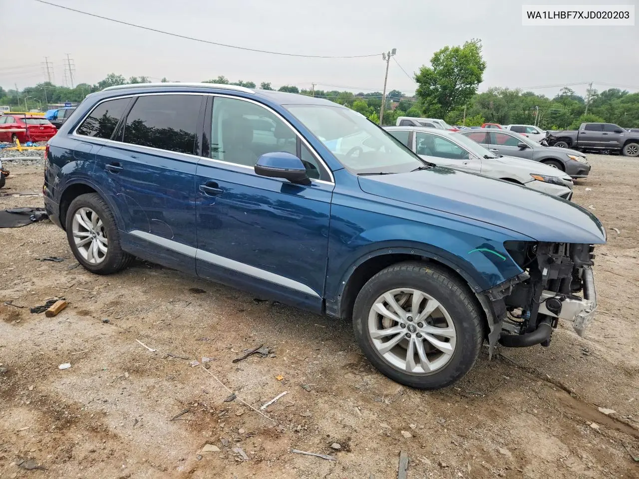 2018 Audi Q7 Premium Plus VIN: WA1LHBF7XJD020203 Lot: 60446226