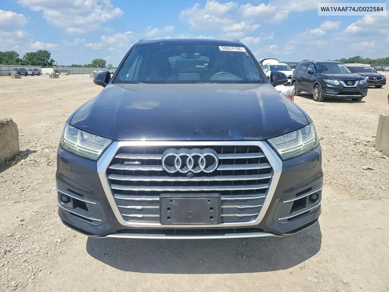2018 Audi Q7 Prestige VIN: WA1VAAF74JD022584 Lot: 60624166