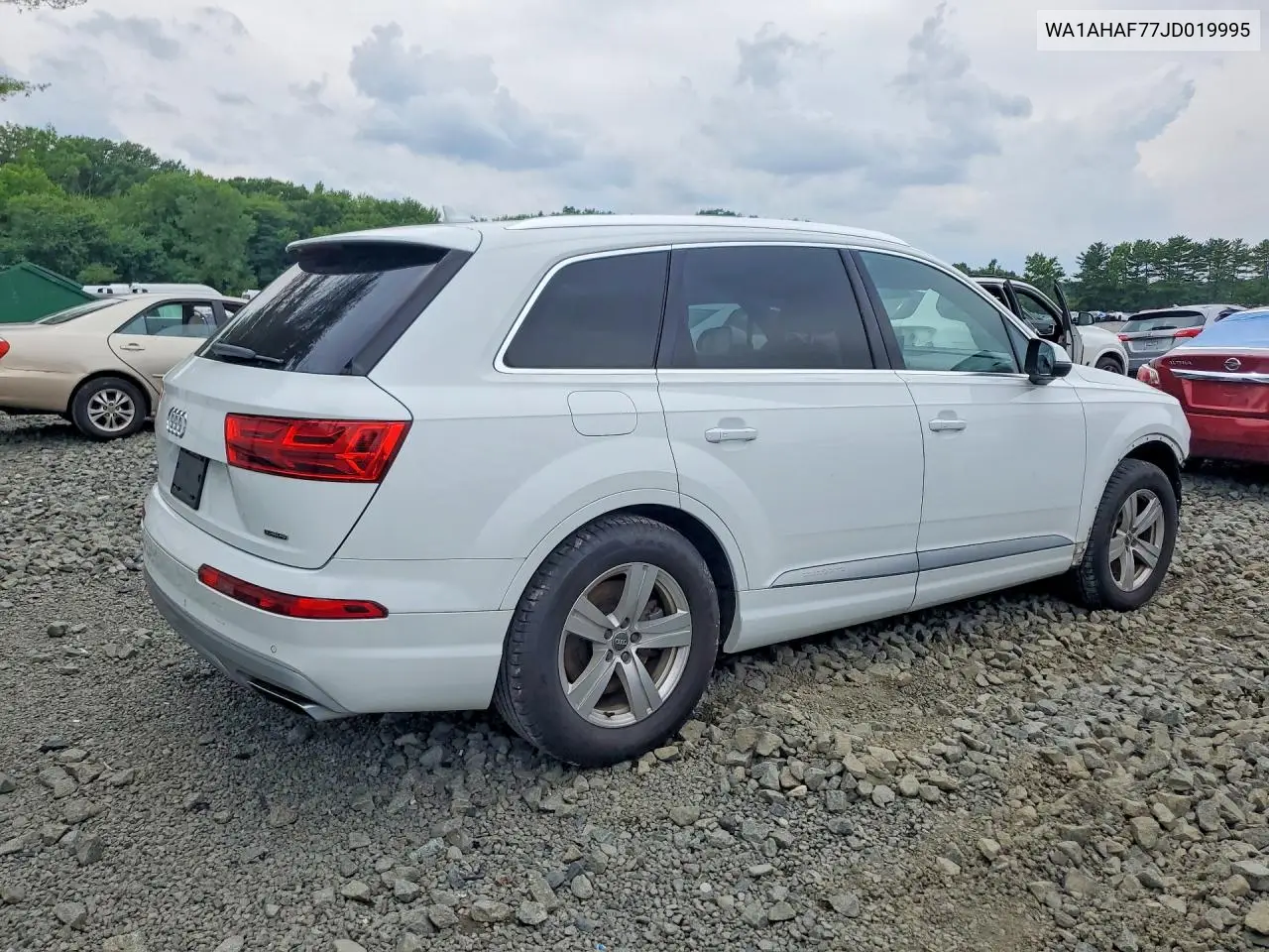 2018 Audi Q7 Premium VIN: WA1AHAF77JD019995 Lot: 60636266