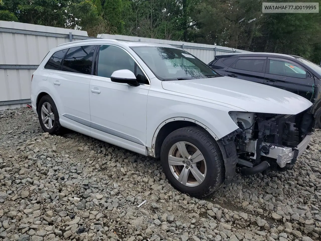 2018 Audi Q7 Premium VIN: WA1AHAF77JD019995 Lot: 60636266