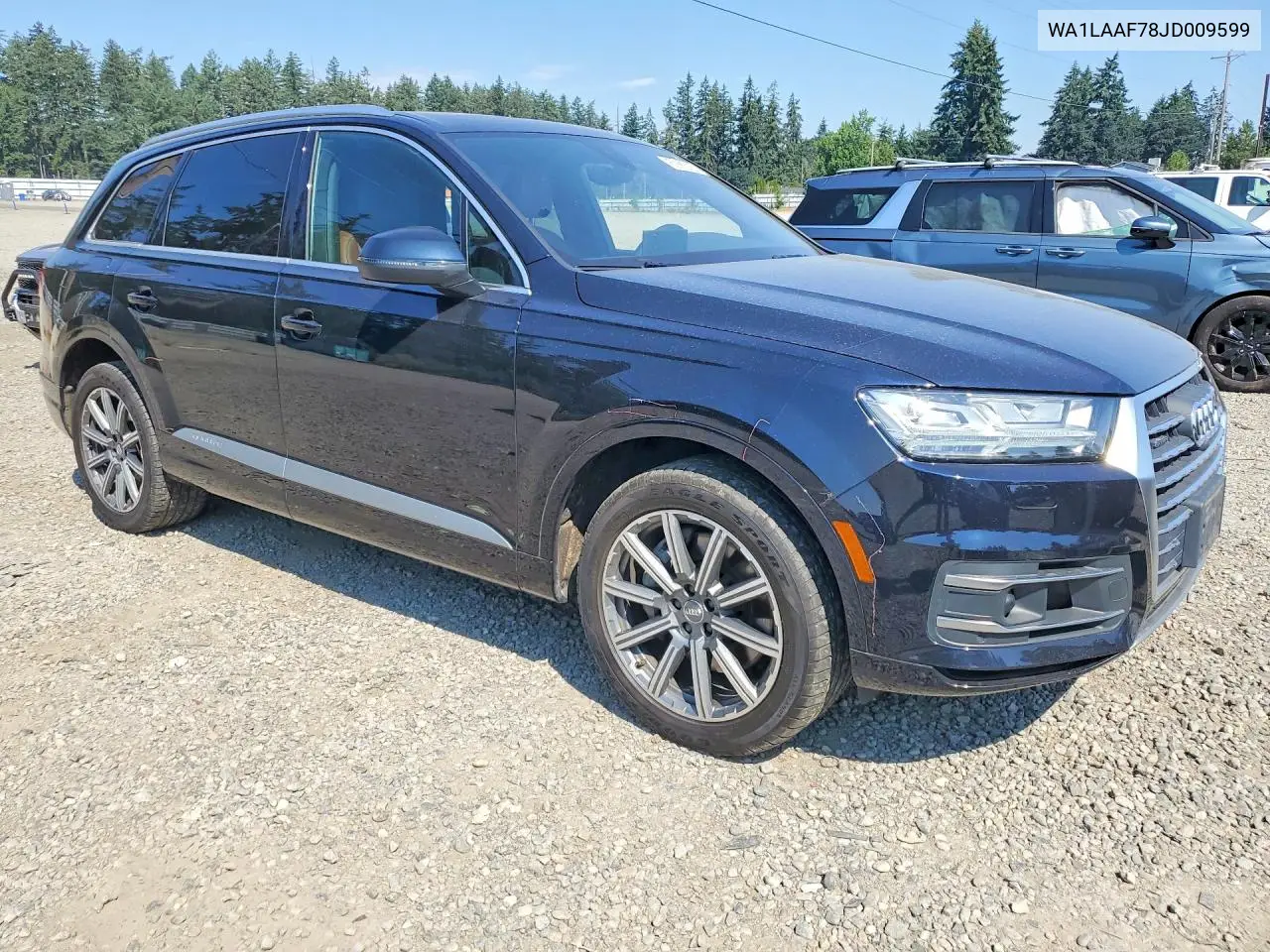 2018 Audi Q7 Premium Plus VIN: WA1LAAF78JD009599 Lot: 60680926