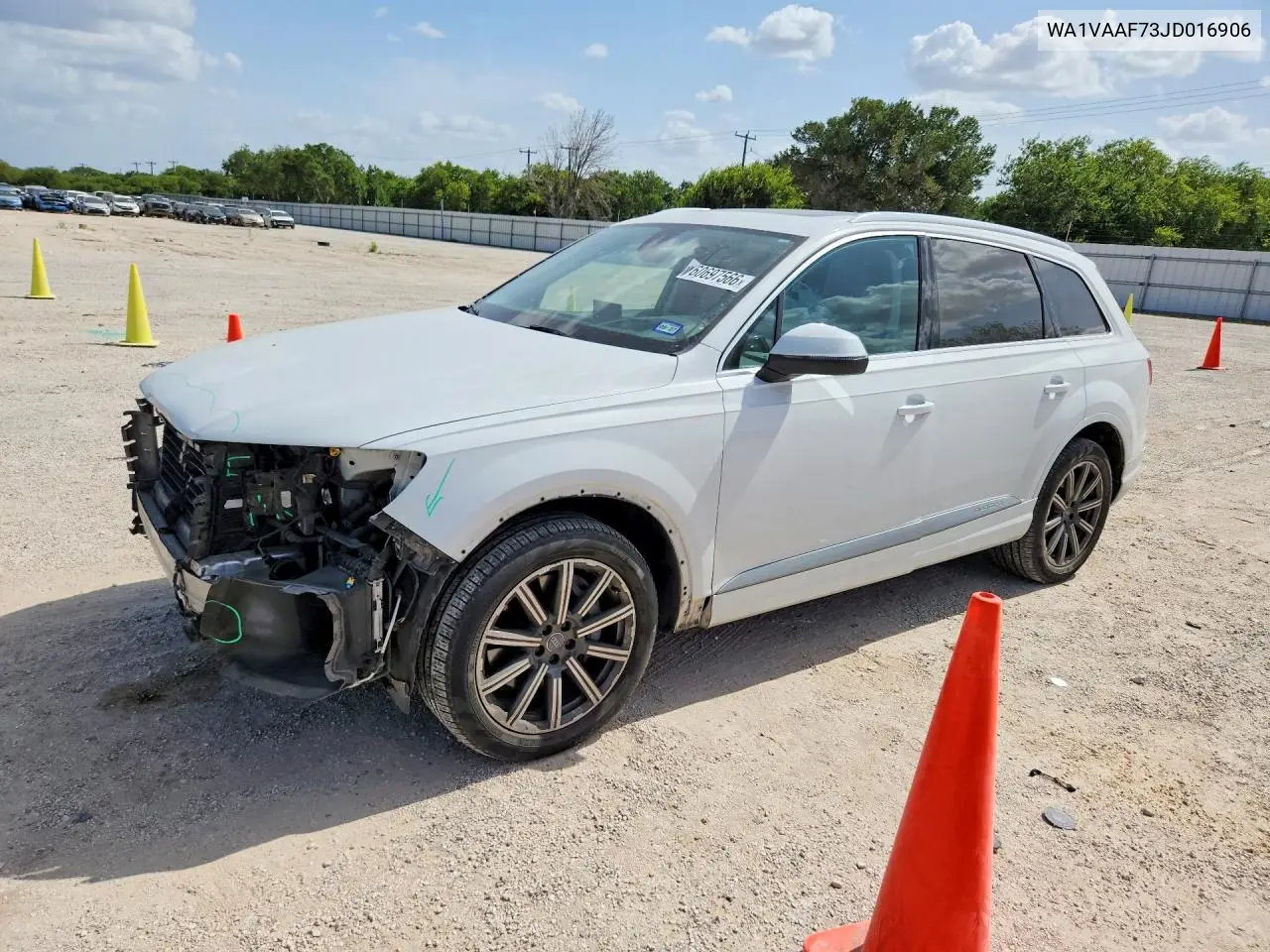 2018 Audi Q7 Prestige VIN: WA1VAAF73JD016906 Lot: 60697566