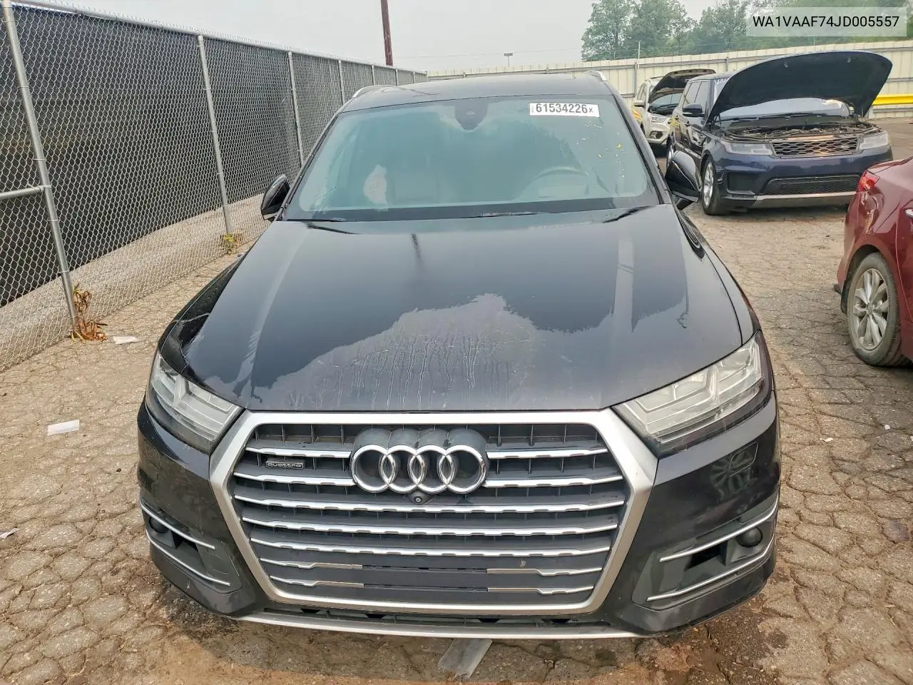 2018 Audi Q7 Prestige VIN: WA1VAAF74JD005557 Lot: 61534226
