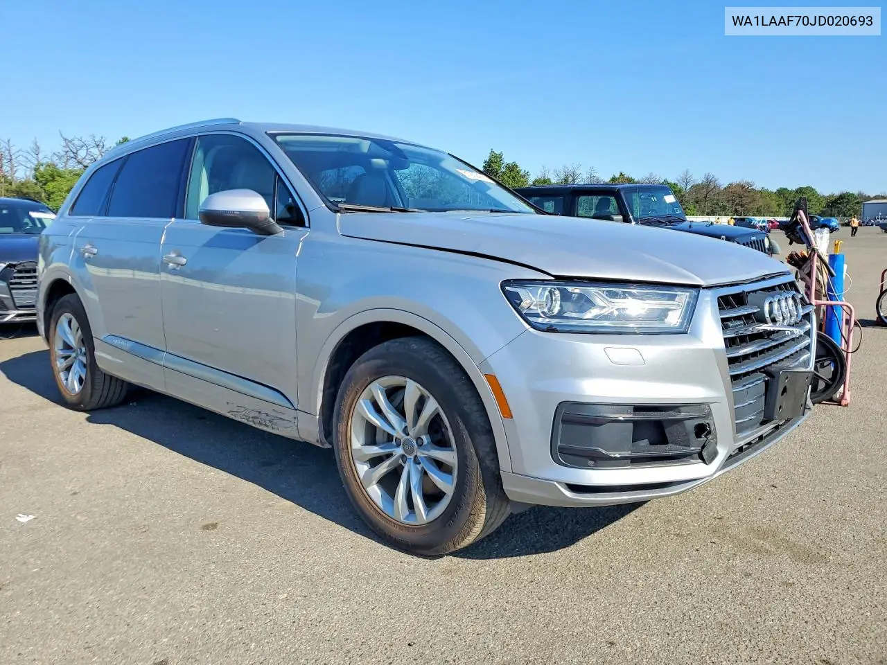 2018 Audi Q7 Premium Plus VIN: WA1LAAF70JD020693 Lot: 61902476