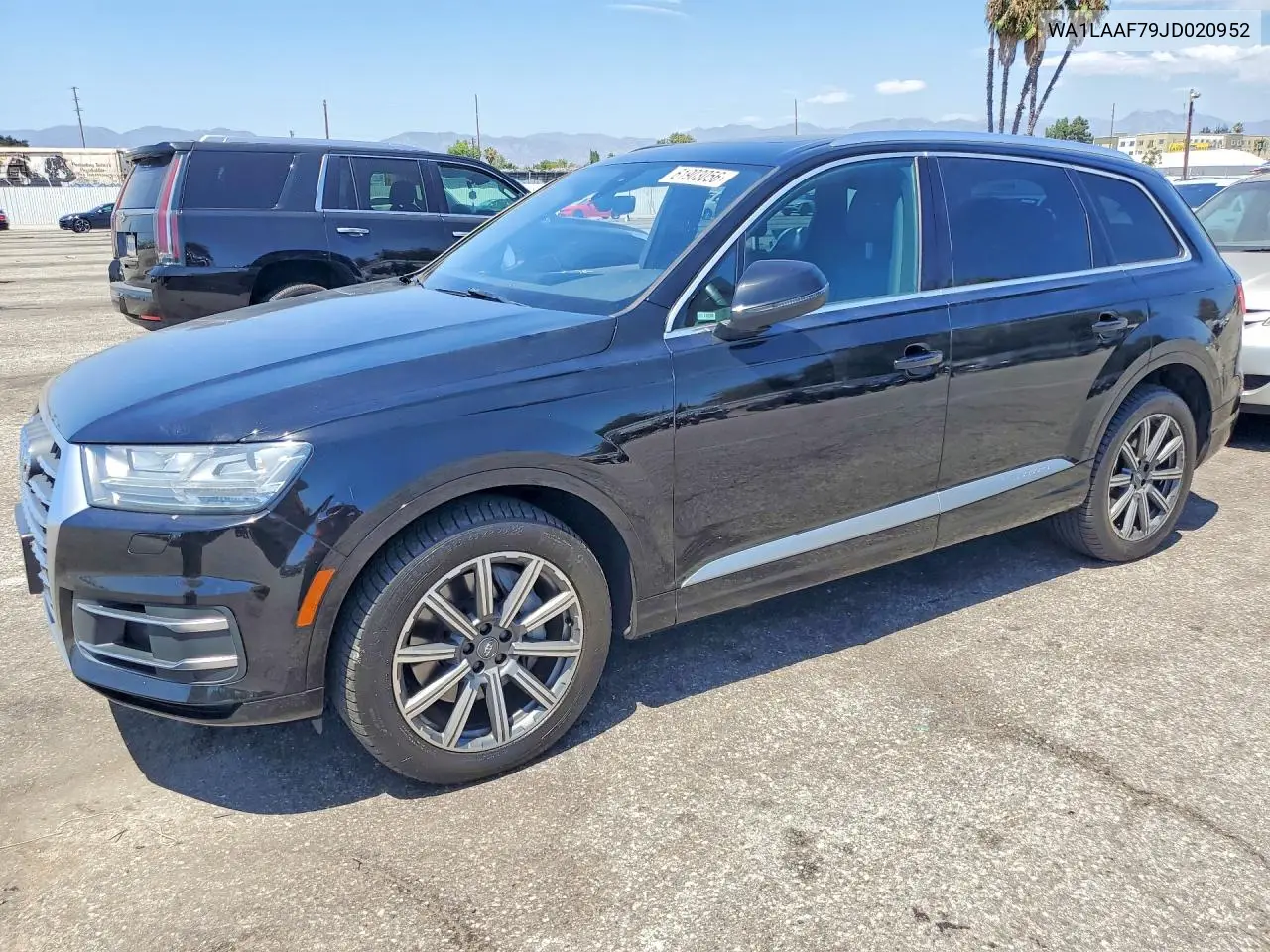 2018 Audi Q7 Premium Plus VIN: WA1LAAF79JD020952 Lot: 61903056