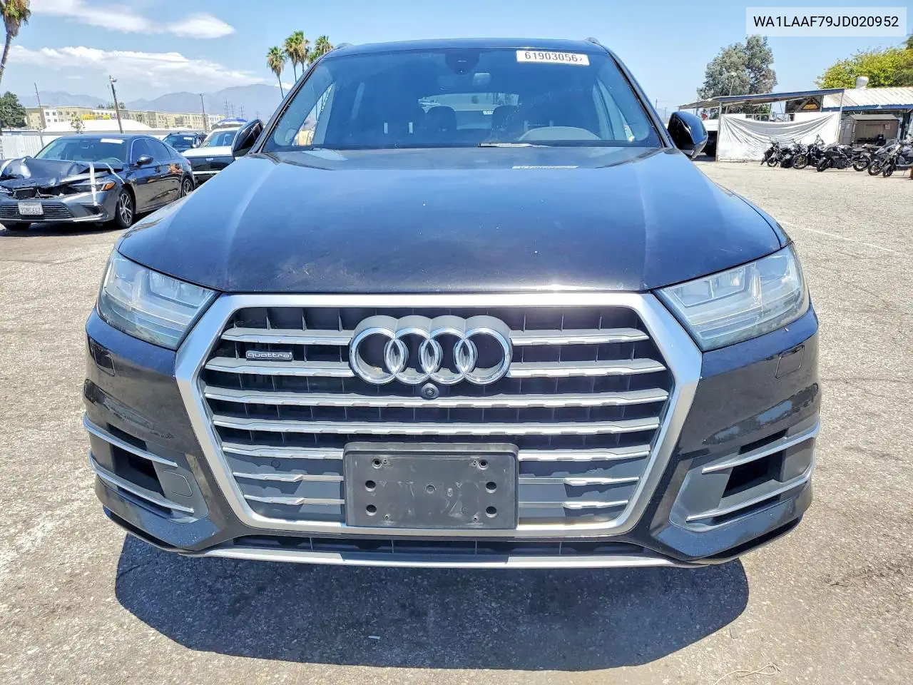 2018 Audi Q7 Premium Plus VIN: WA1LAAF79JD020952 Lot: 61903056