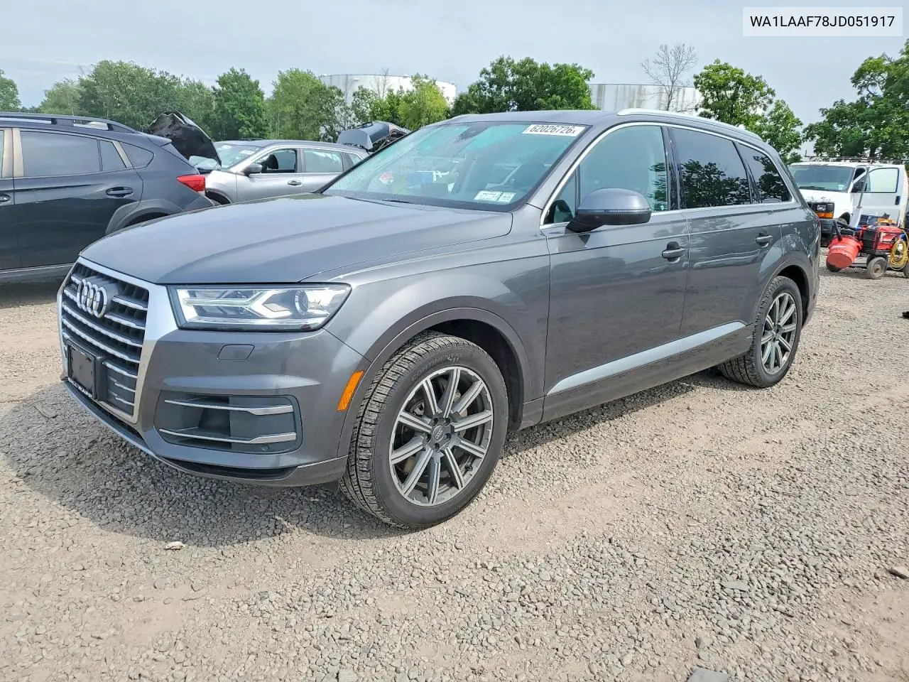 2018 Audi Q7 Premium Plus VIN: WA1LAAF78JD051917 Lot: 62026726