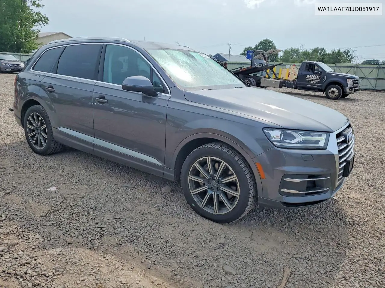 2018 Audi Q7 Premium Plus VIN: WA1LAAF78JD051917 Lot: 62026726