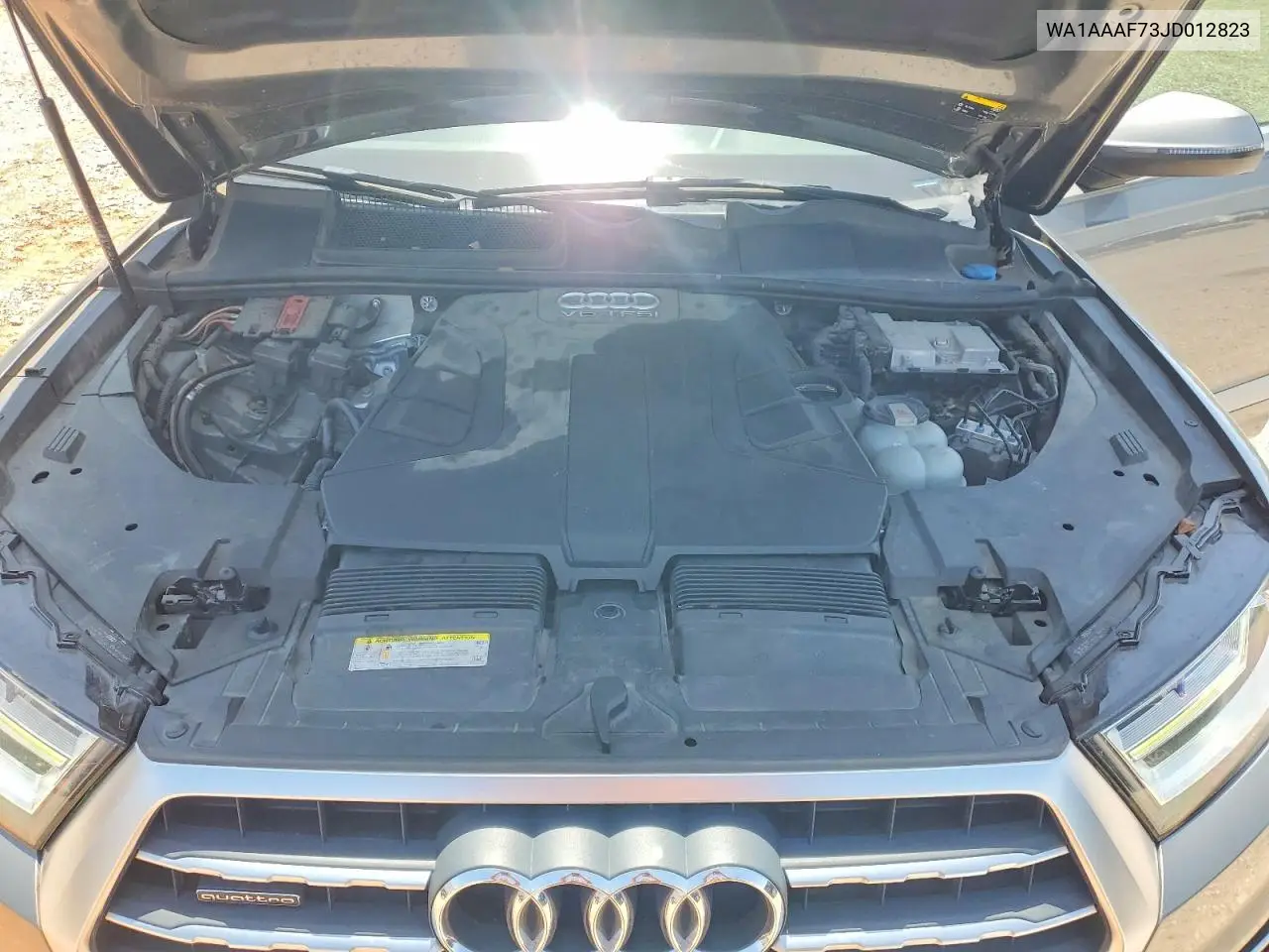 2018 Audi Q7 Premium VIN: WA1AAAF73JD012823 Lot: 62028386
