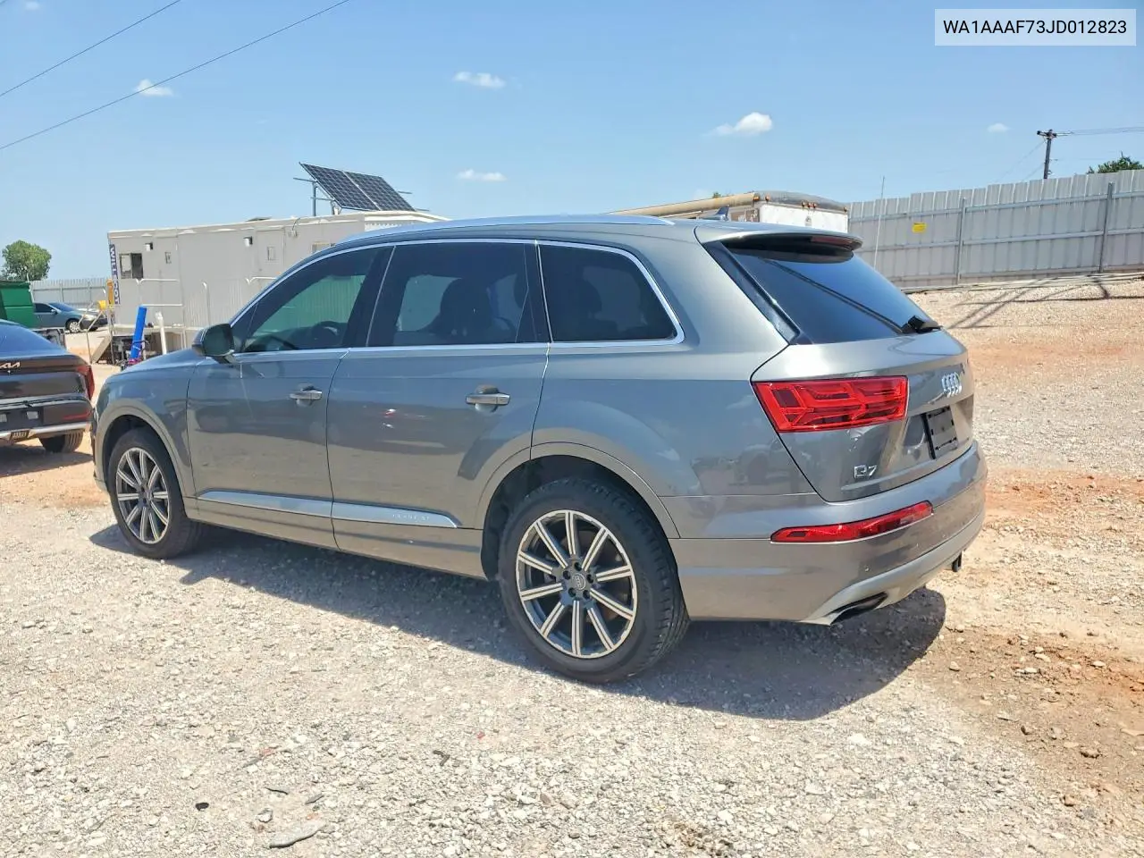 2018 Audi Q7 Premium VIN: WA1AAAF73JD012823 Lot: 62028386