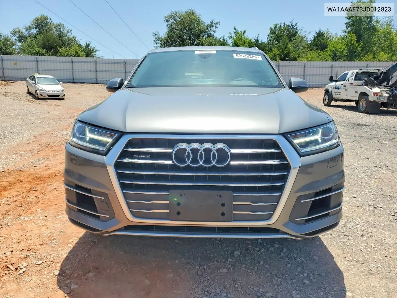 2018 Audi Q7 Premium VIN: WA1AAAF73JD012823 Lot: 62028386