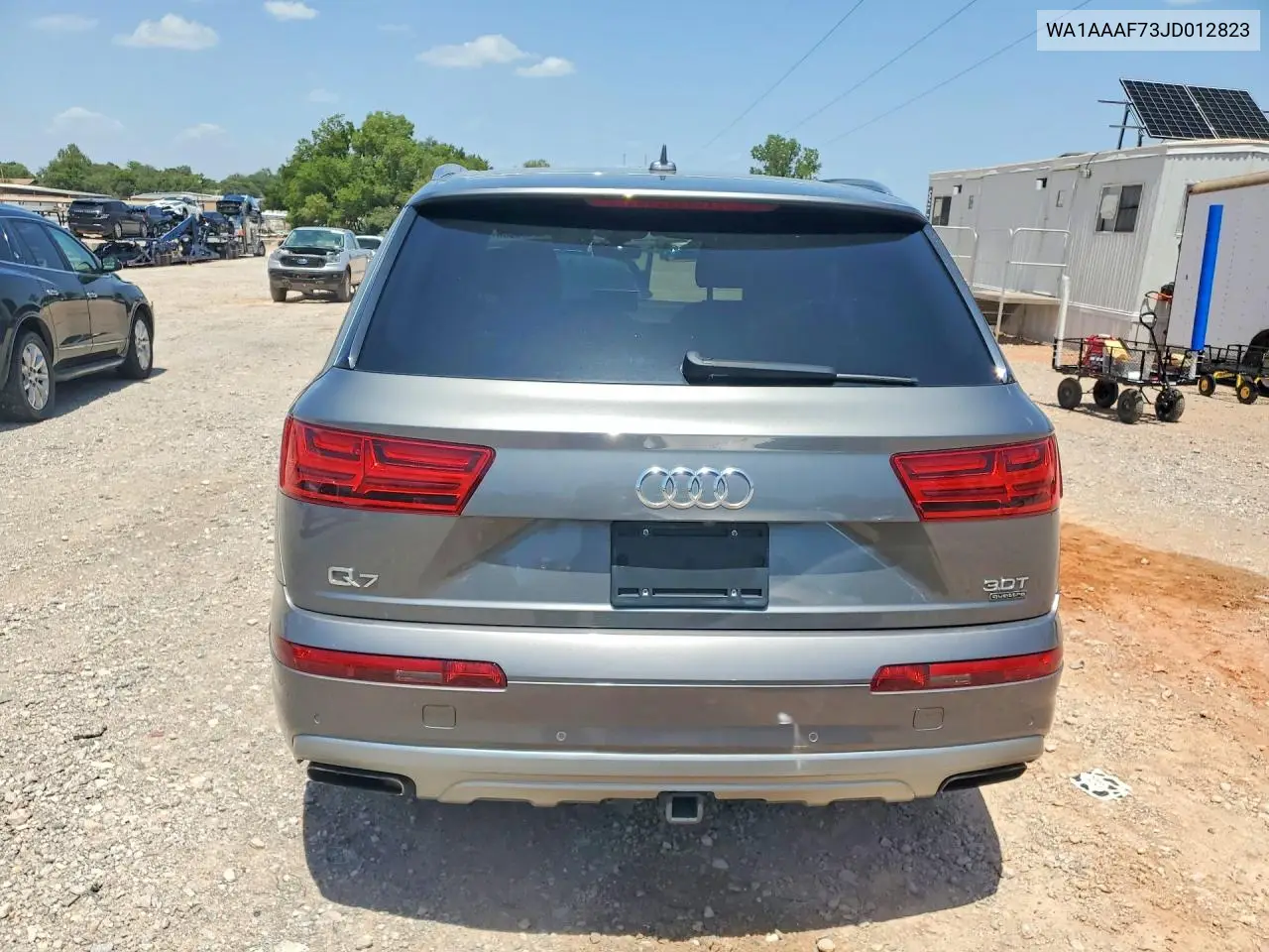 2018 Audi Q7 Premium VIN: WA1AAAF73JD012823 Lot: 62028386