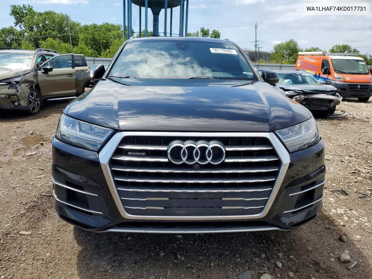 2019 Audi Q7 Premium Plus VIN: WA1LHAF74KD017731 Lot: 56119396