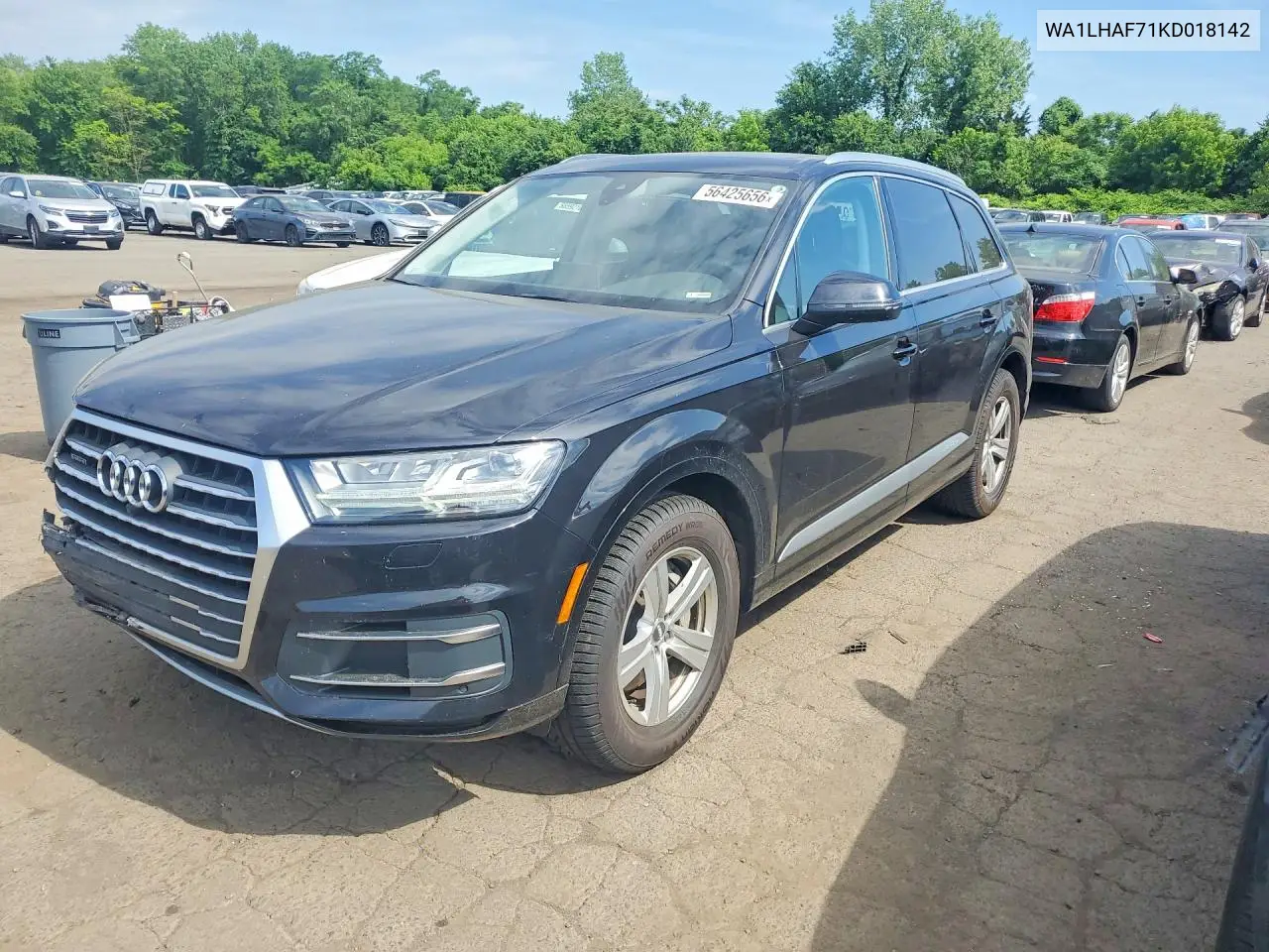 2019 Audi Q7 Premium Plus VIN: WA1LHAF71KD018142 Lot: 56425656