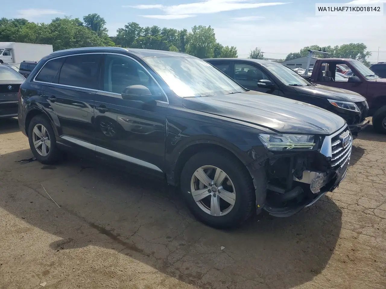 2019 Audi Q7 Premium Plus VIN: WA1LHAF71KD018142 Lot: 56425656