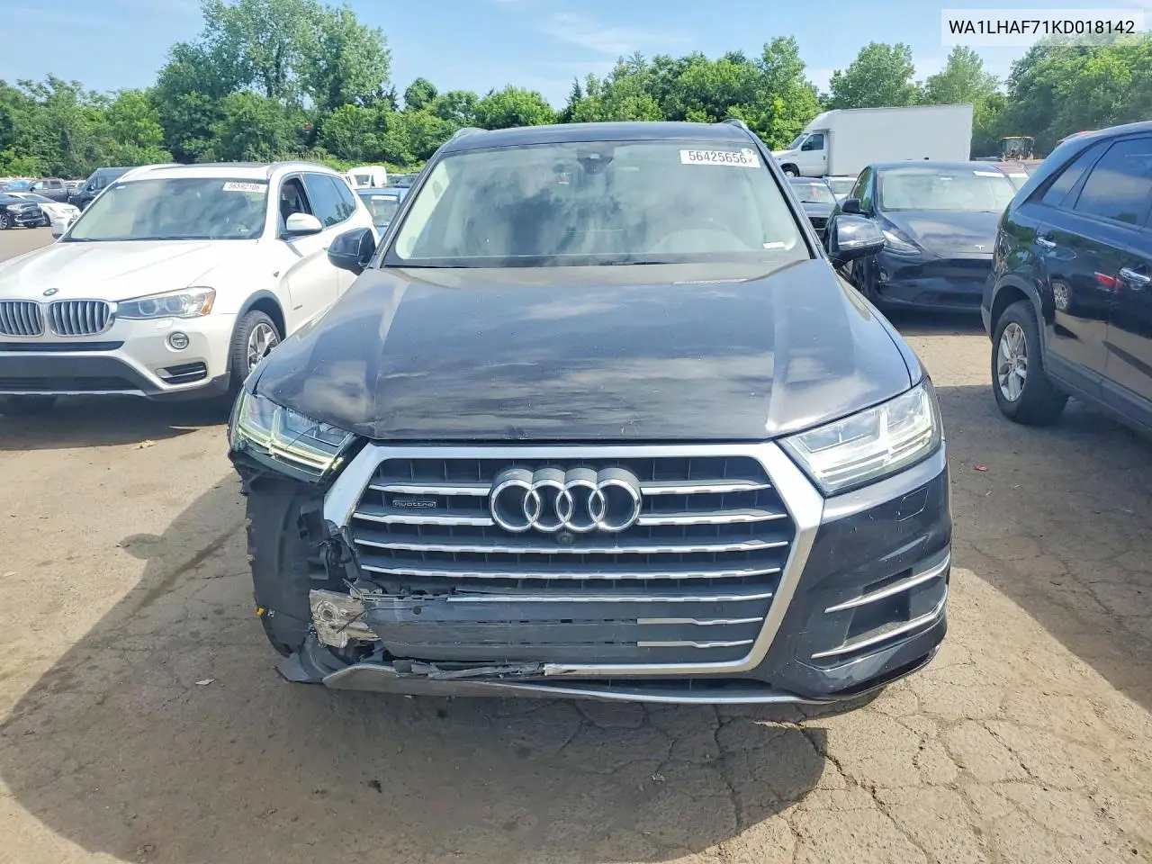 2019 Audi Q7 Premium Plus VIN: WA1LHAF71KD018142 Lot: 56425656