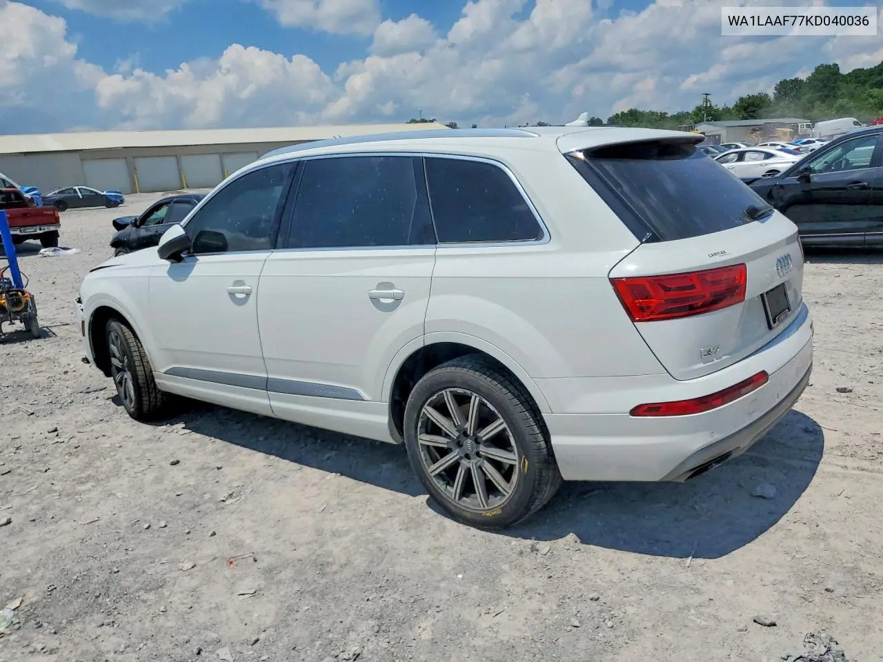 2019 Audi Q7 Premium Plus VIN: WA1LAAF77KD040036 Lot: 56956576