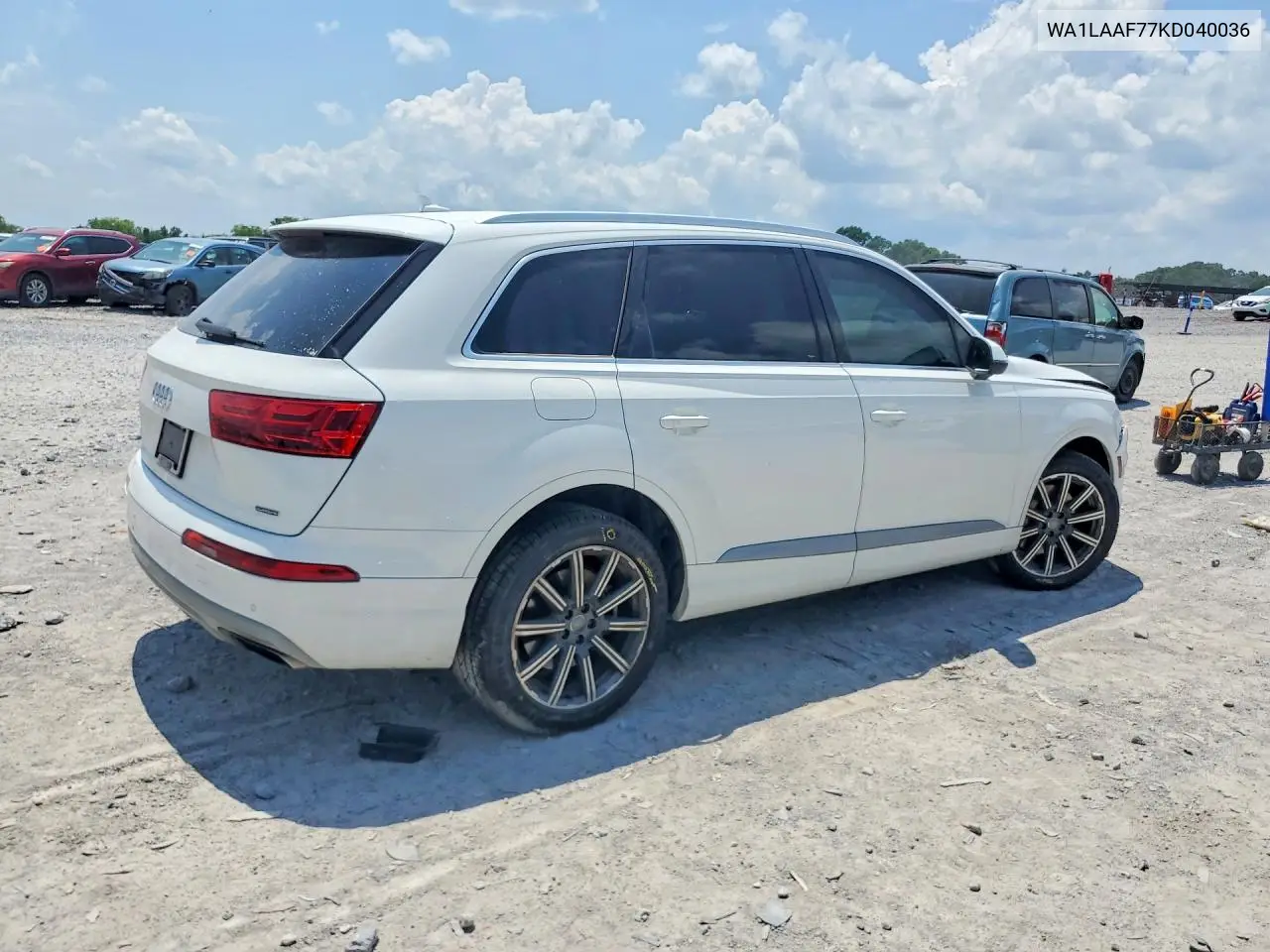 2019 Audi Q7 Premium Plus VIN: WA1LAAF77KD040036 Lot: 56956576