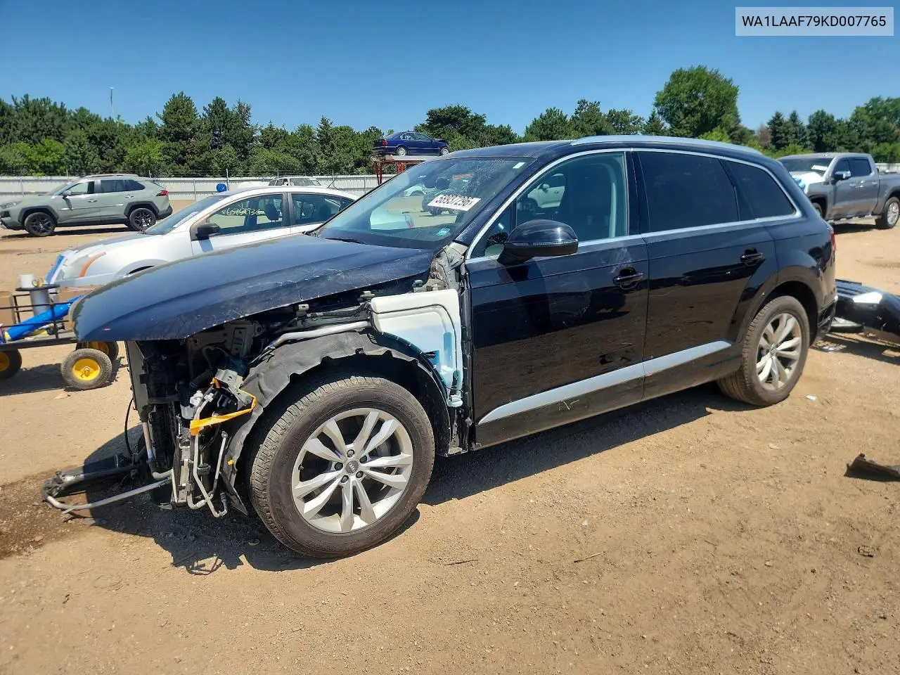 2019 Audi Q7 Premium Plus VIN: WA1LAAF79KD007765 Lot: 58937296