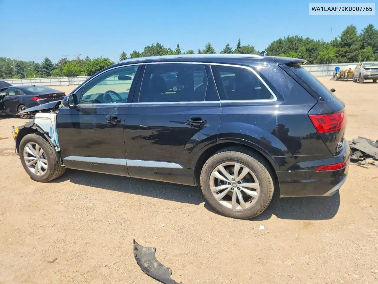 2019 Audi Q7 Premium Plus VIN: WA1LAAF79KD007765 Lot: 58937296