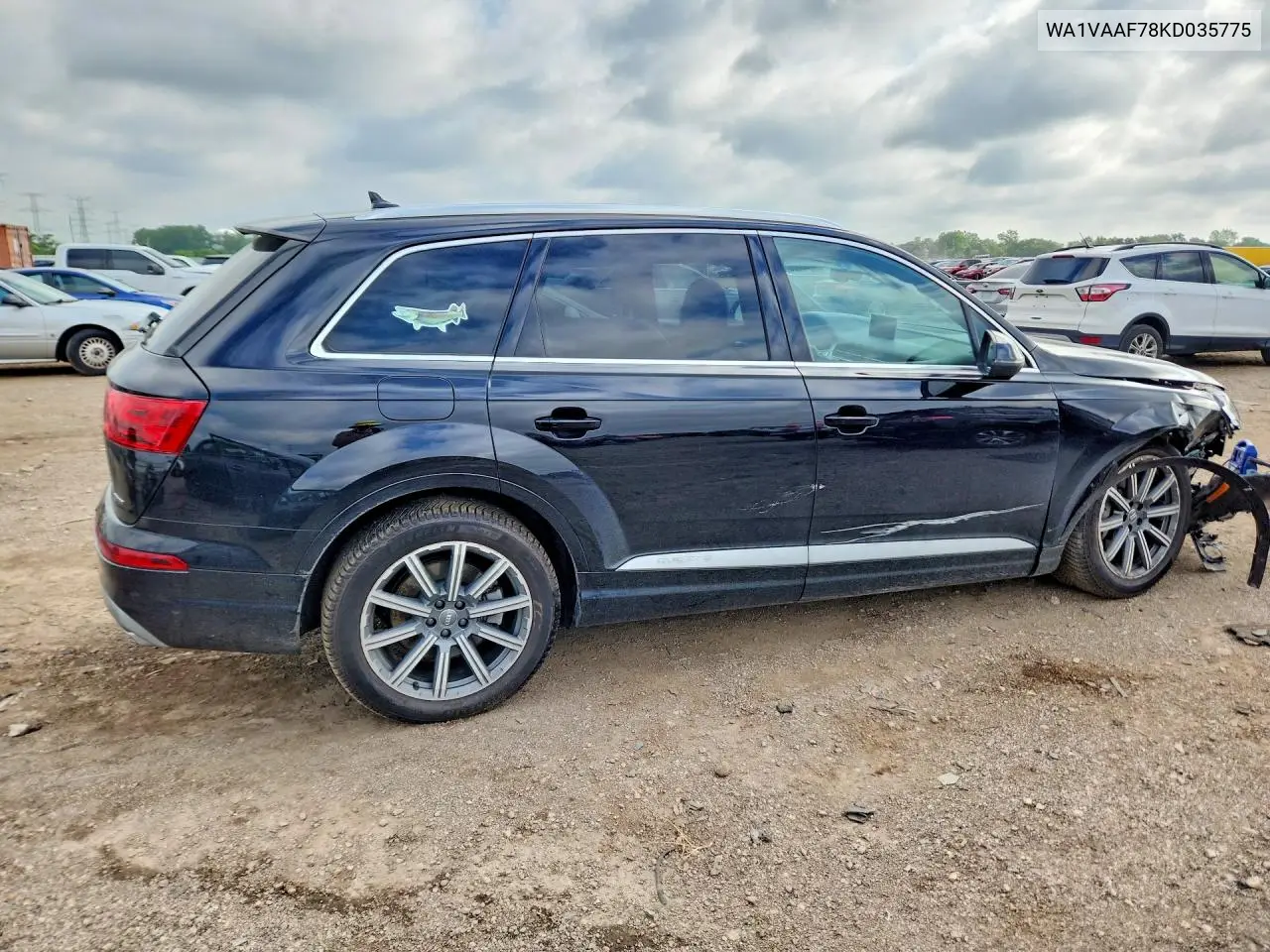 2019 Audi Q7 Prestige VIN: WA1VAAF78KD035775 Lot: 58948966