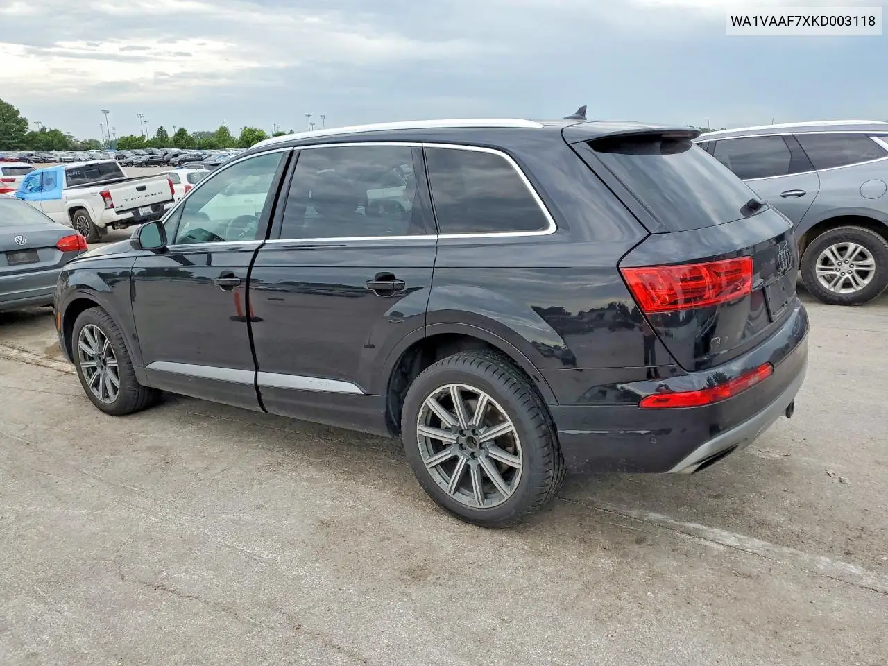 2019 Audi Q7 Prestige VIN: WA1VAAF7XKD003118 Lot: 59920476