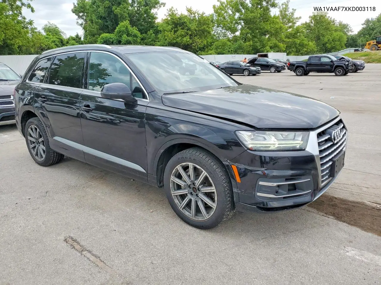 2019 Audi Q7 Prestige VIN: WA1VAAF7XKD003118 Lot: 59920476