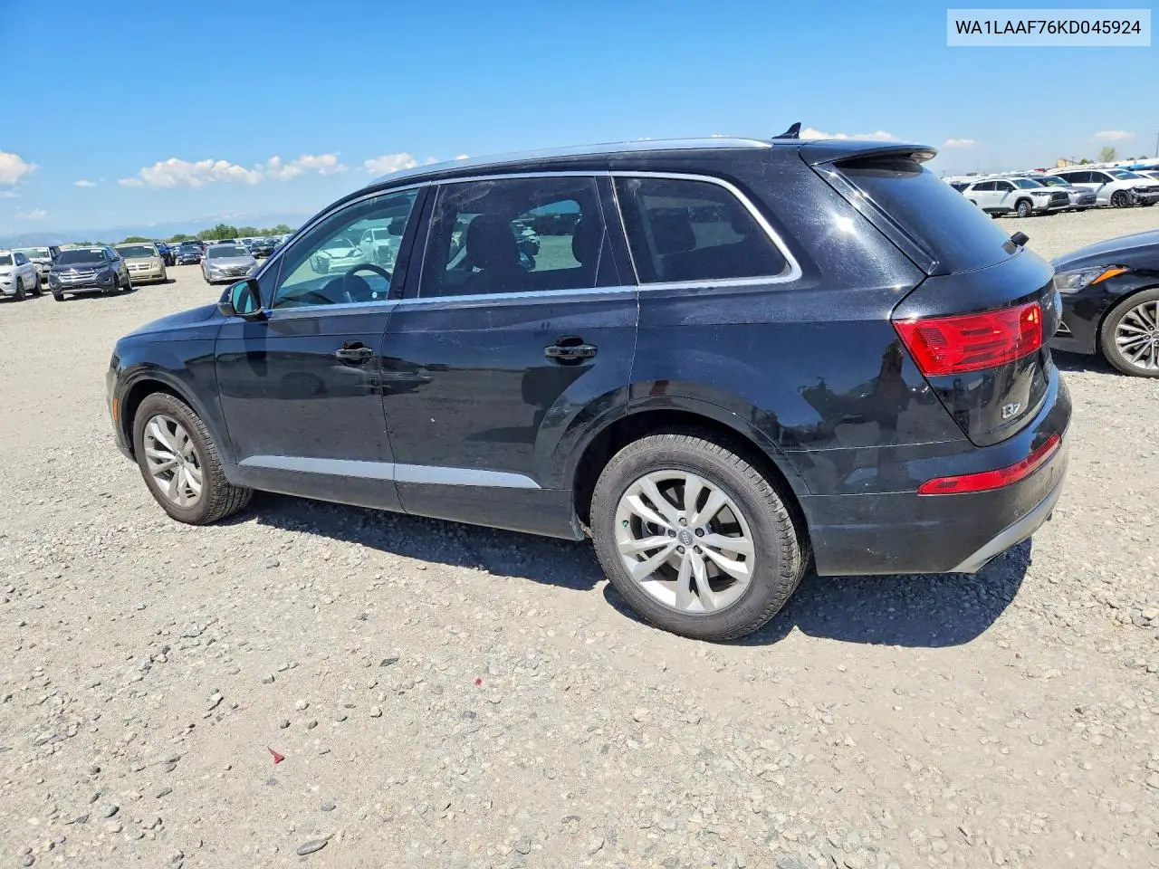 2019 Audi Q7 Premium Plus VIN: WA1LAAF76KD045924 Lot: 60010656