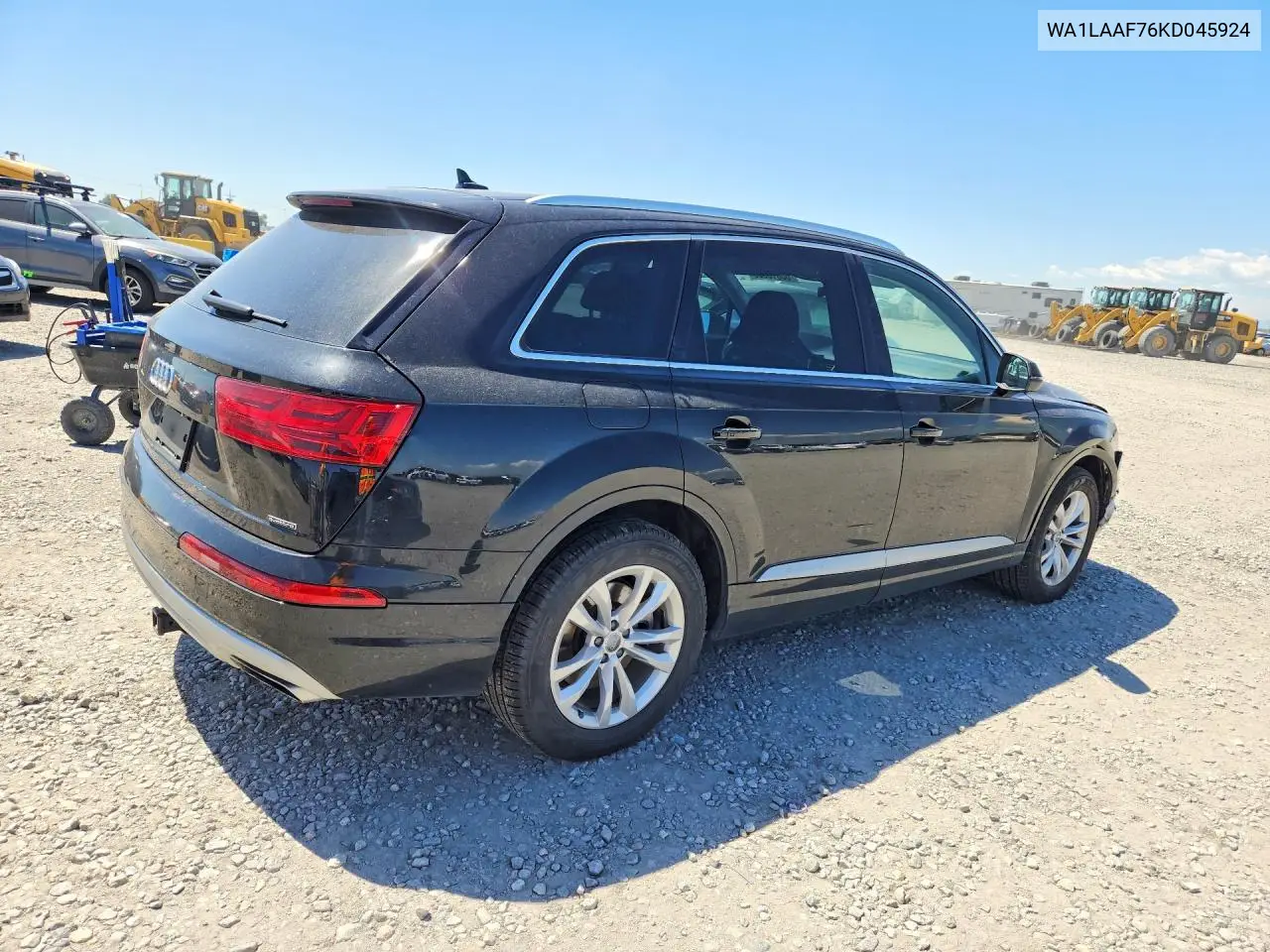 2019 Audi Q7 Premium Plus VIN: WA1LAAF76KD045924 Lot: 60010656