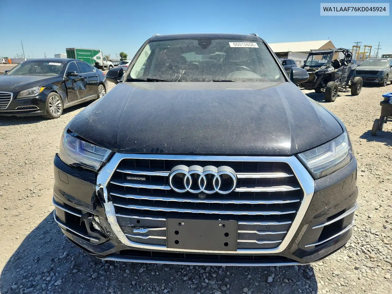 2019 Audi Q7 Premium Plus VIN: WA1LAAF76KD045924 Lot: 60010656