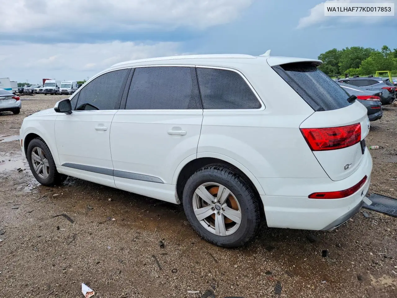 2019 Audi Q7 Premium Plus VIN: WA1LHAF77KD017853 Lot: 60129276