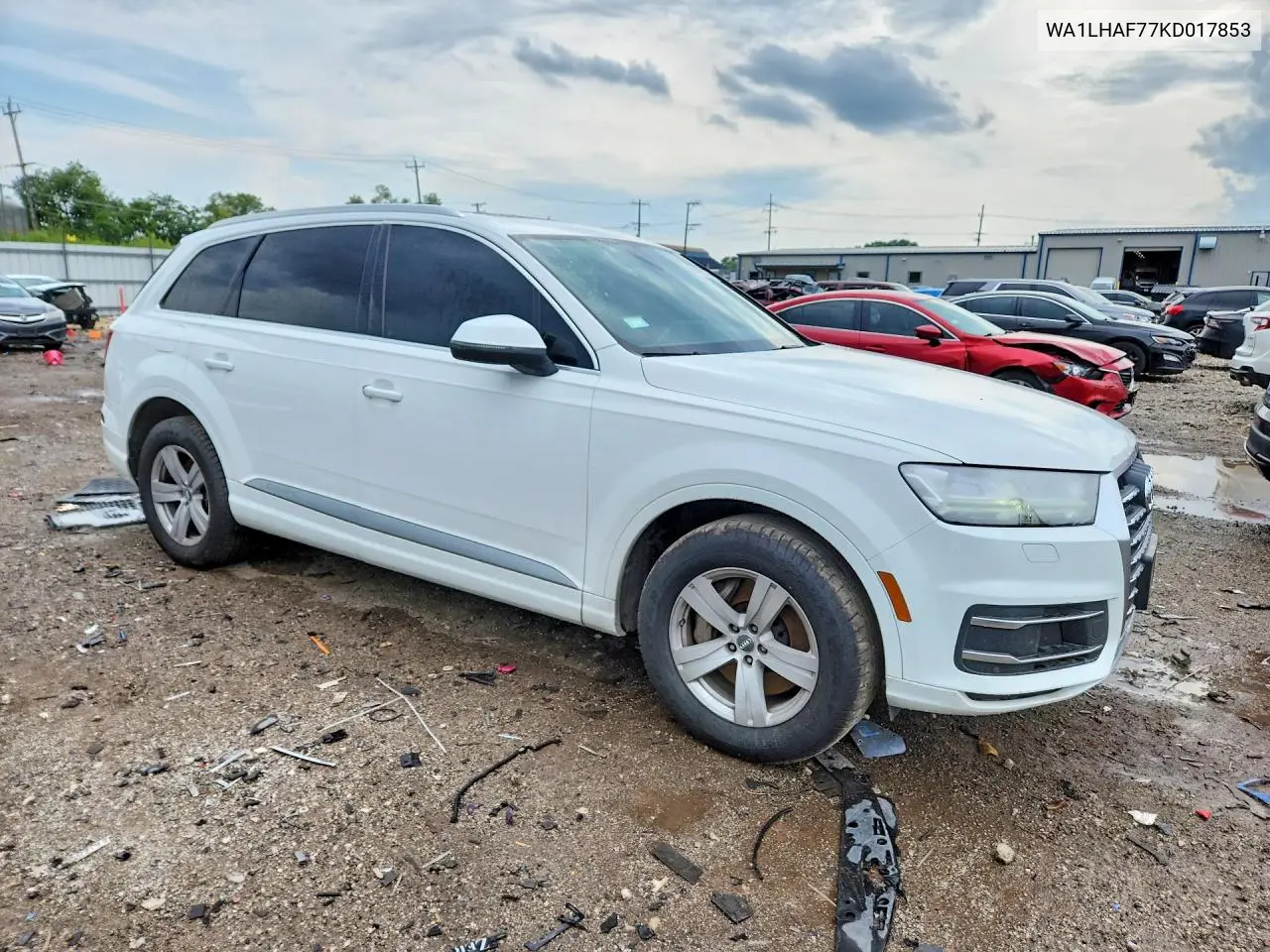 2019 Audi Q7 Premium Plus VIN: WA1LHAF77KD017853 Lot: 60129276