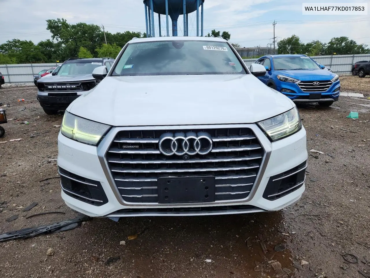 2019 Audi Q7 Premium Plus VIN: WA1LHAF77KD017853 Lot: 60129276