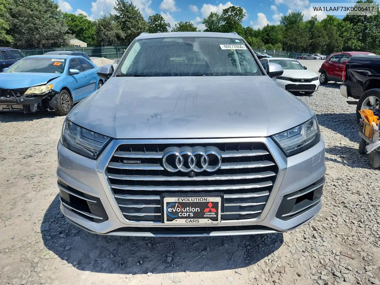 2019 Audi Q7 Premium Plus/Se Premium Plus VIN: WA1LAAF73KD006417 Lot: 60272056