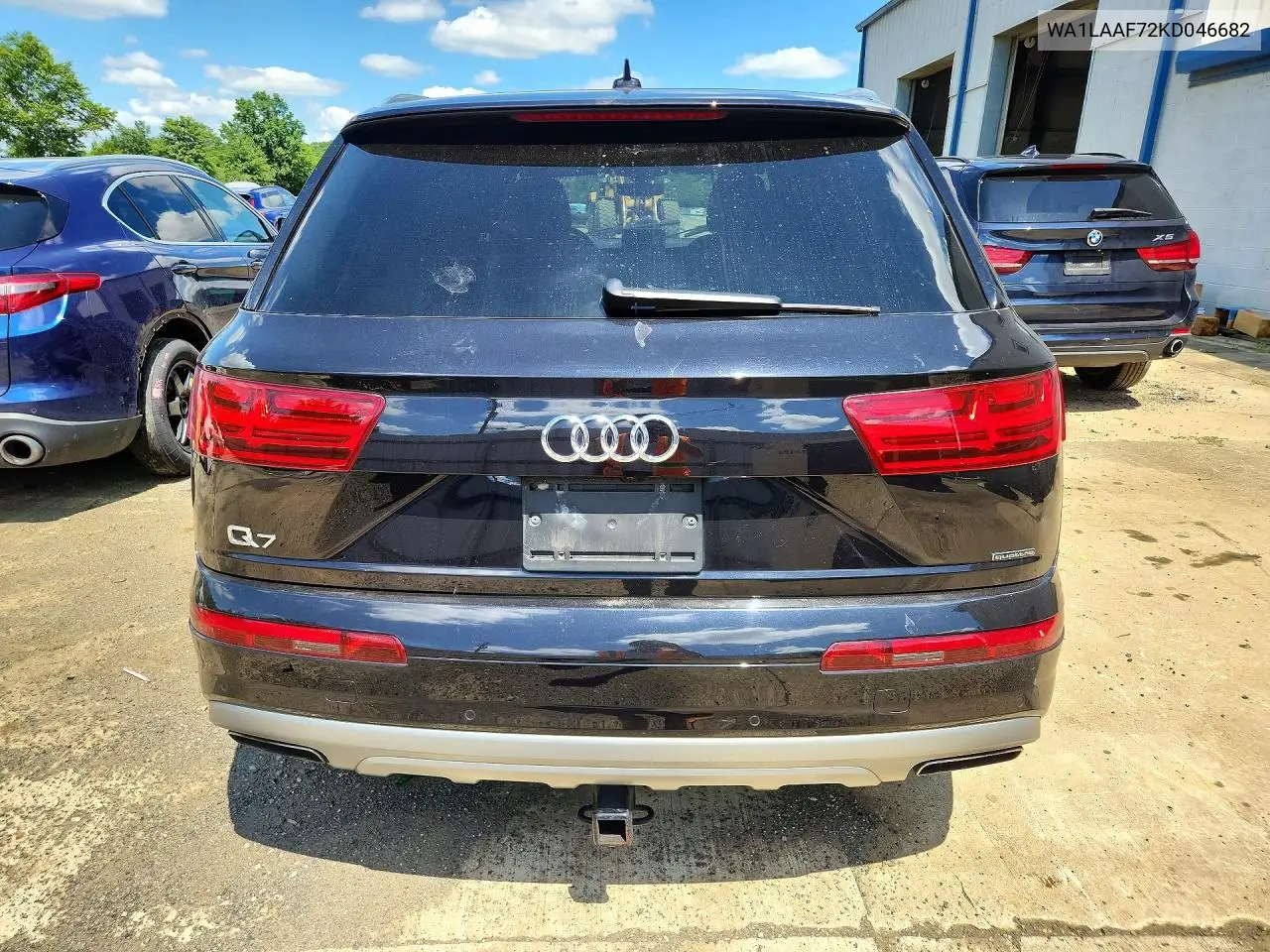 2019 Audi Q7 Premium Plus VIN: WA1LAAF72KD046682 Lot: 60319626