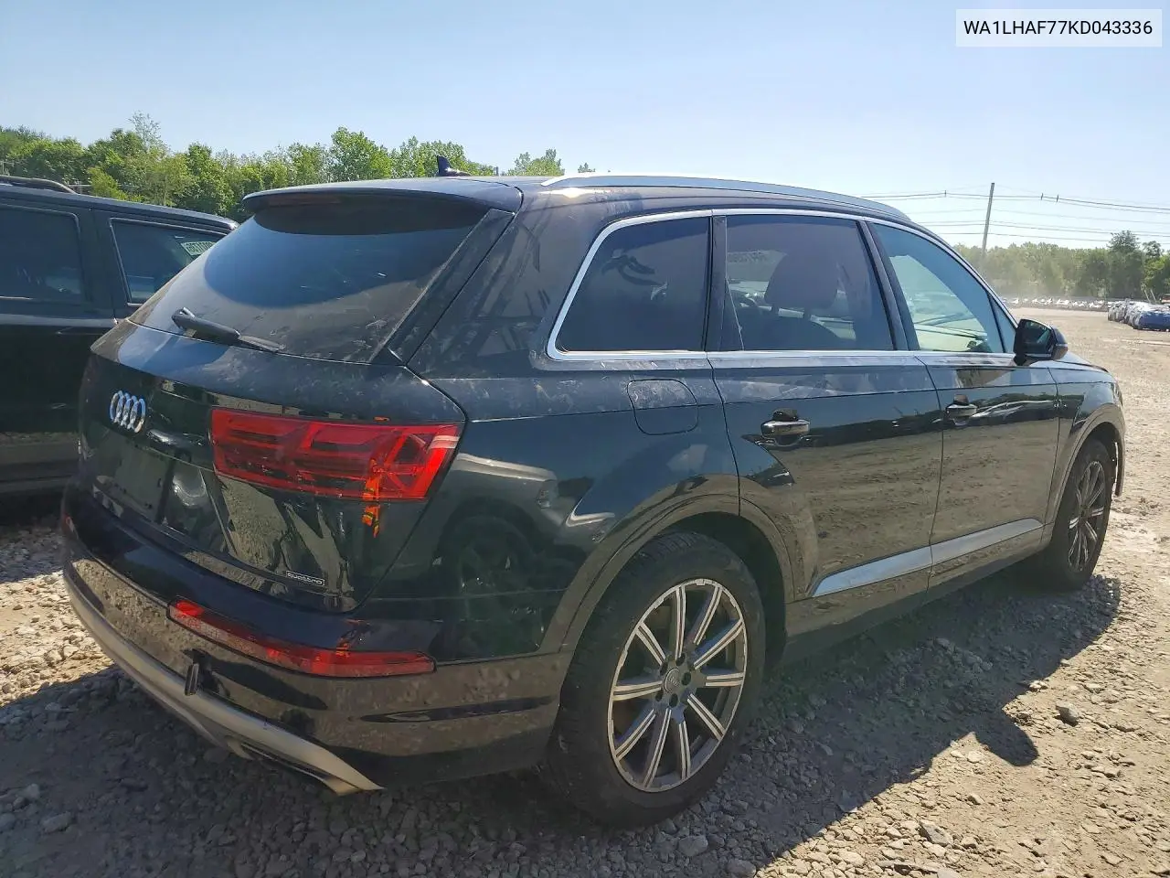 2019 Audi Q7 Premium Plus VIN: WA1LHAF77KD043336 Lot: 60473986