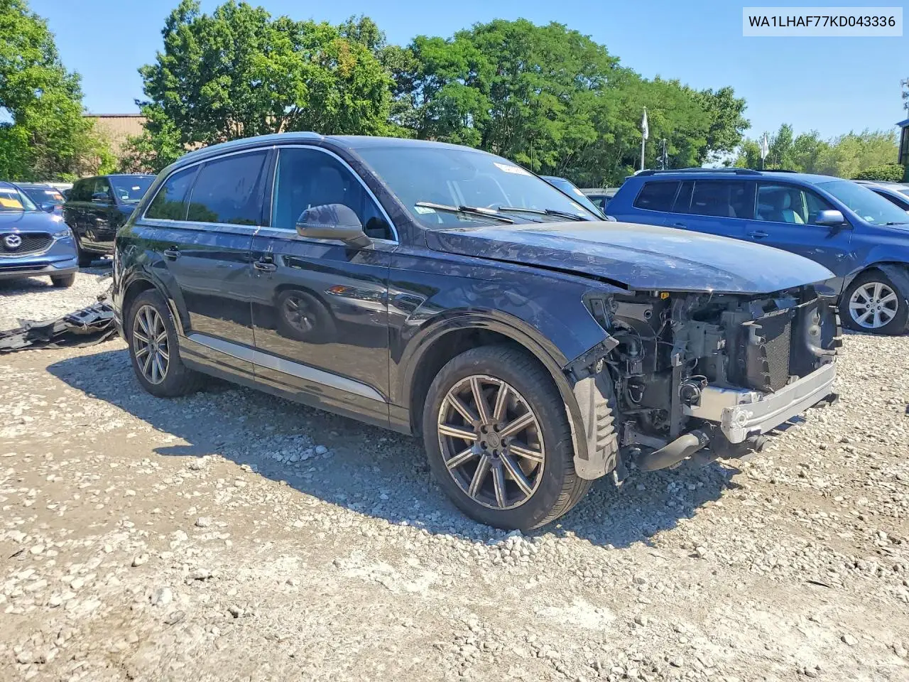 2019 Audi Q7 Premium Plus VIN: WA1LHAF77KD043336 Lot: 60473986