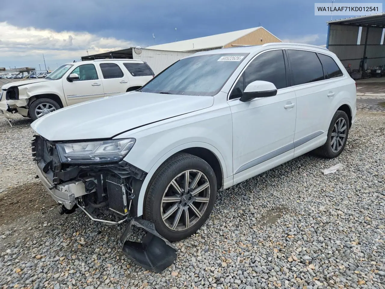 2019 Audi Q7 Premium Plus VIN: WA1LAAF71KD012541 Lot: 60522626