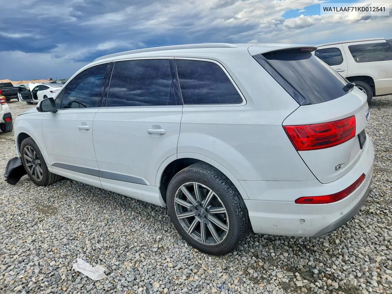2019 Audi Q7 Premium Plus VIN: WA1LAAF71KD012541 Lot: 60522626