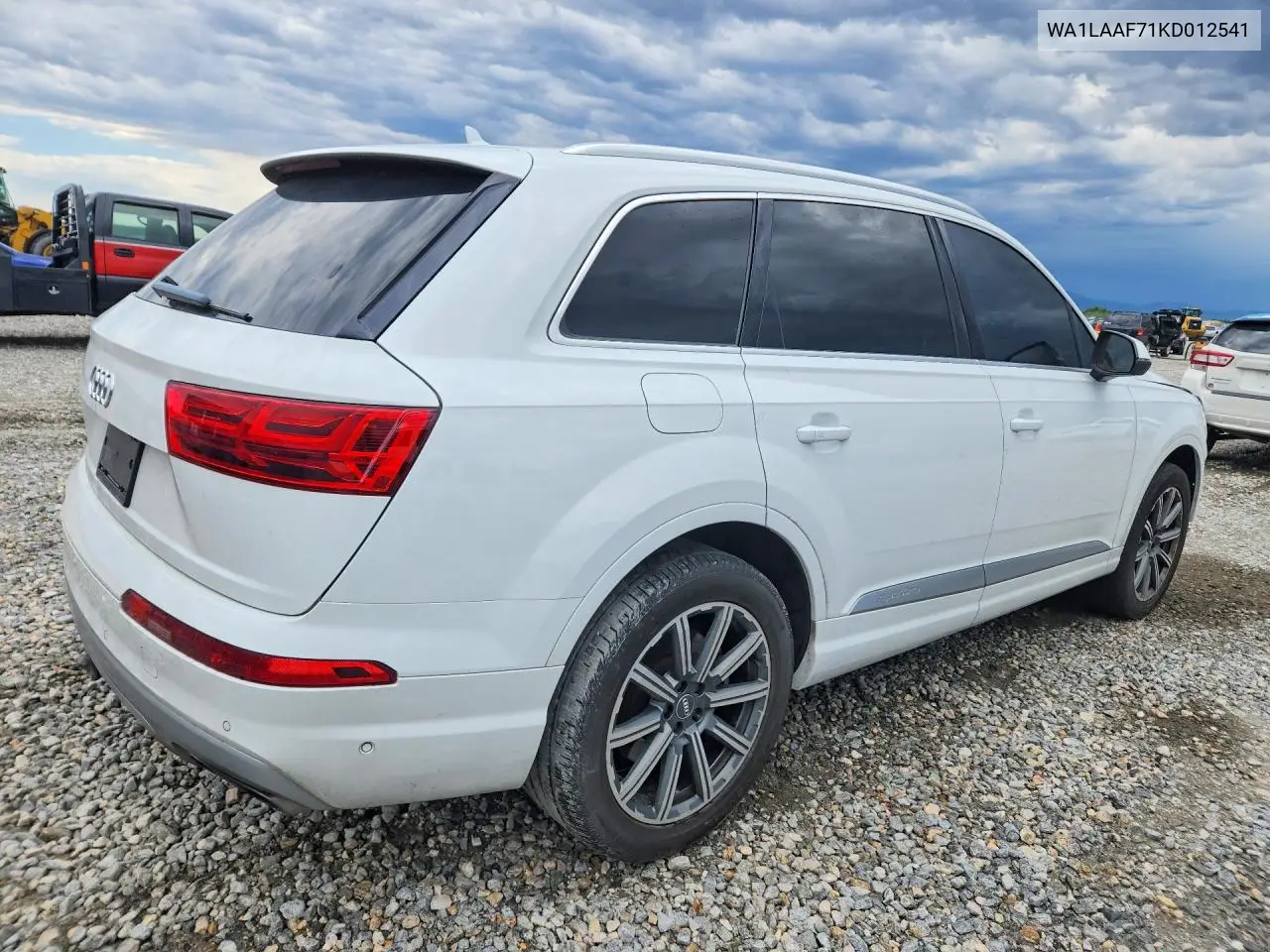 2019 Audi Q7 Premium Plus VIN: WA1LAAF71KD012541 Lot: 60522626