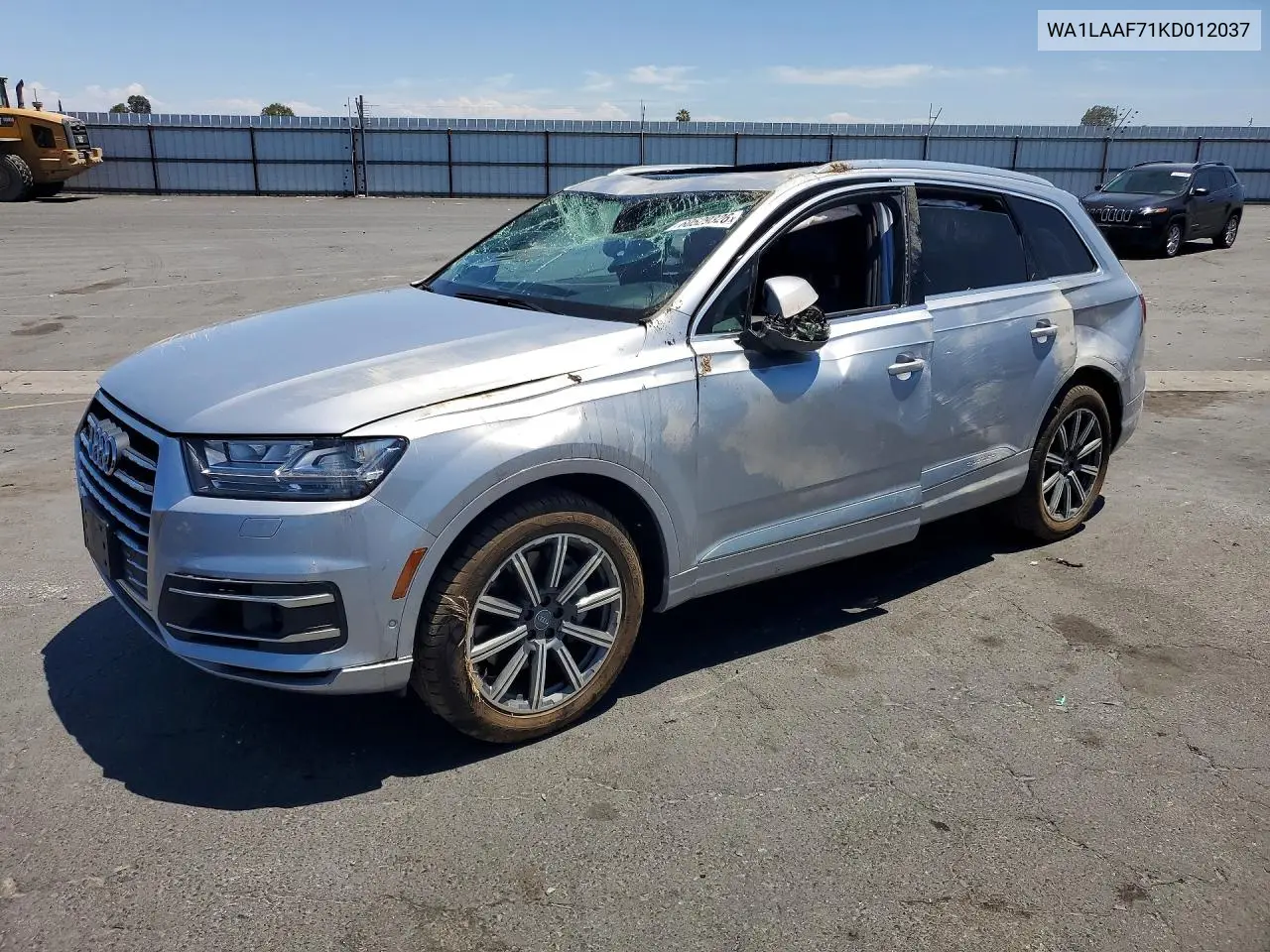 2019 Audi Q7 Premium Plus VIN: WA1LAAF71KD012037 Lot: 60529326