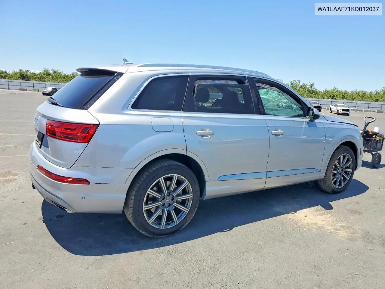 2019 Audi Q7 Premium Plus VIN: WA1LAAF71KD012037 Lot: 60529326